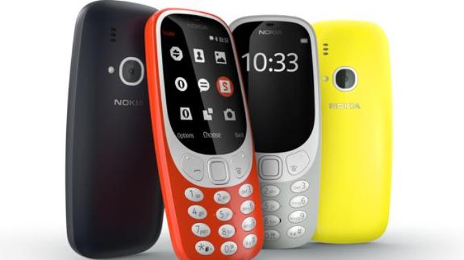 El nuevo Nokia 3310 se vendrerá en cuatro colores