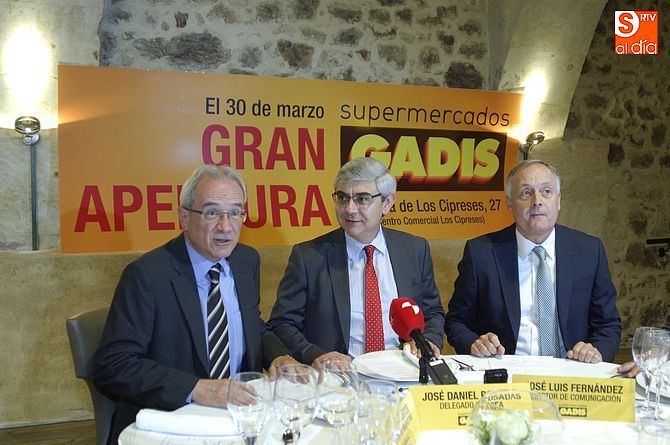 Directivos de Gadisa, presentaron a los medios el  cuarto establecimeinto en Salamanca/ Fotos: Adrián Martín