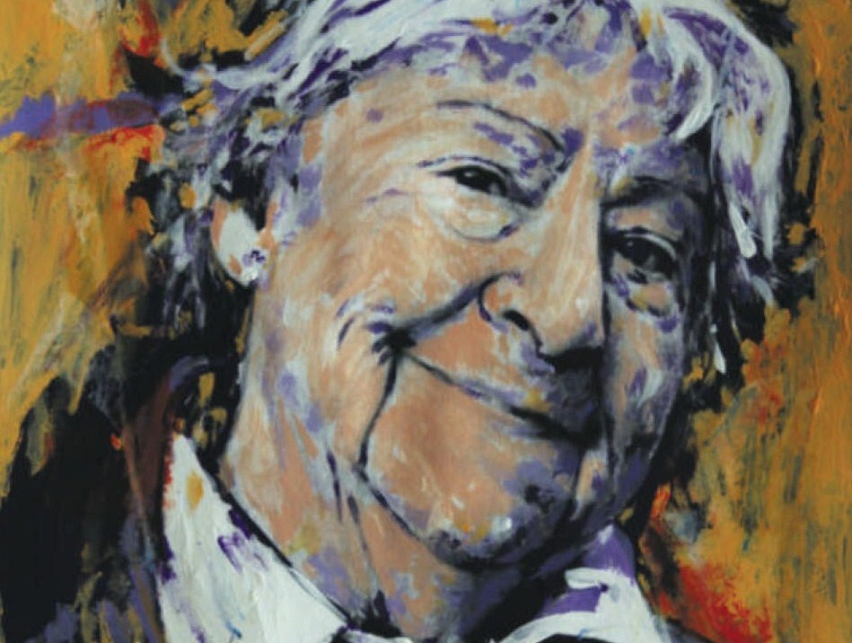  Retrato de Gloria Fuertes, por Miguel Elías (detalle)