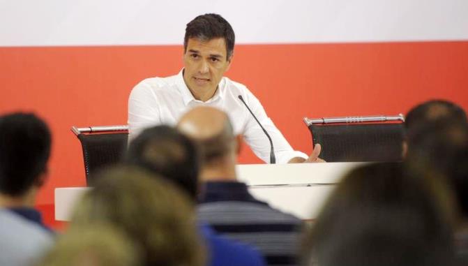 Pedro Sánchez, ganador de las primarias socialistas a la secretaría general