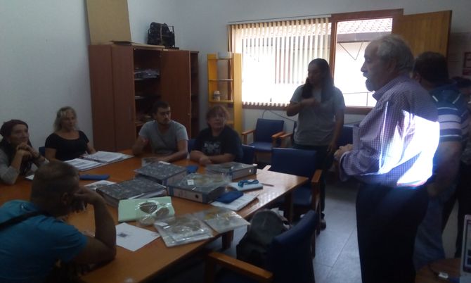 Pedro Grijalba visita a los alumnos del Programa AFE ‘Zonas Verdes de Aldeatejada’  