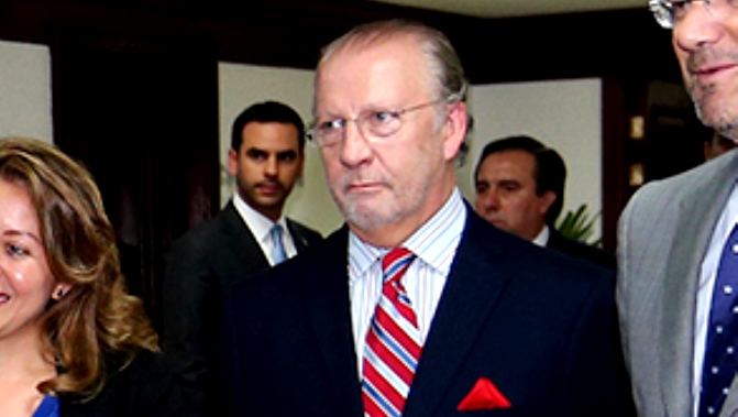 El cónsul general en Ciudad de México, Fernando Valderrama de Pareja