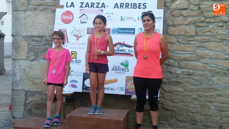 Foto 5 - Xavi Tomasa y Verónica Sánchez, ganadores de la VI Carrera La Zarza-Arribes  