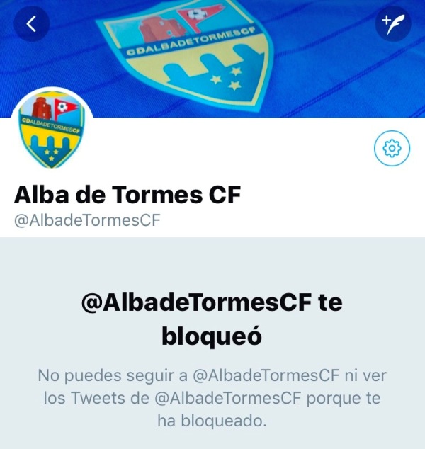 Foto 3 - La concejalía de Deportes y Alba de Tormes CF censuran a este medio en Twitter 