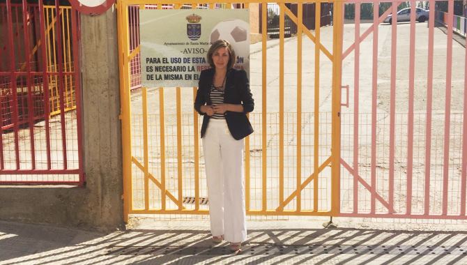 Marta Labrador, concejala del Ayuntamiento de Santa Marta