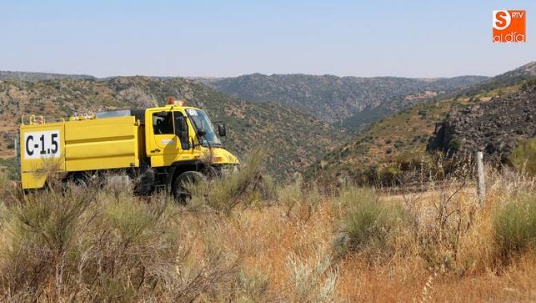 ante la sequedad del campo, la junta mantiene el operativo contraincendios forestales / CORRAL