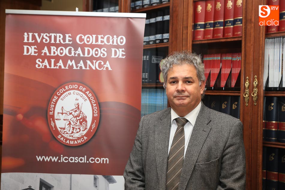 Eduardo Íscar, decano del Colegio de Abogados de Salamanca / ALBERTO MARTÍN