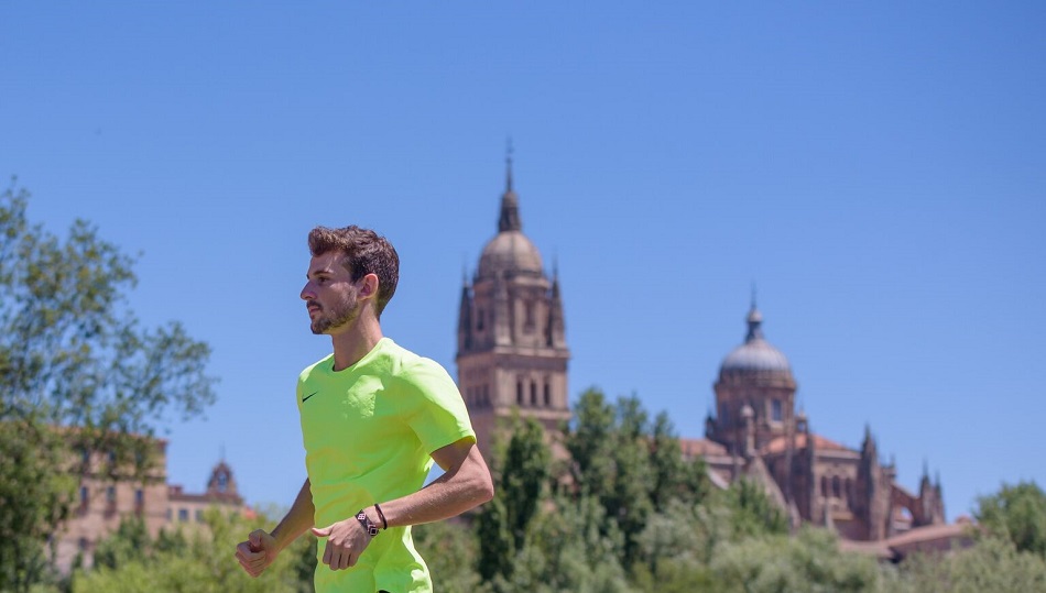 Álvaro de Arriba no podrá asistir al encontrarse concentrado en Sierra Nevada. Foto: Álvarodearriba.com