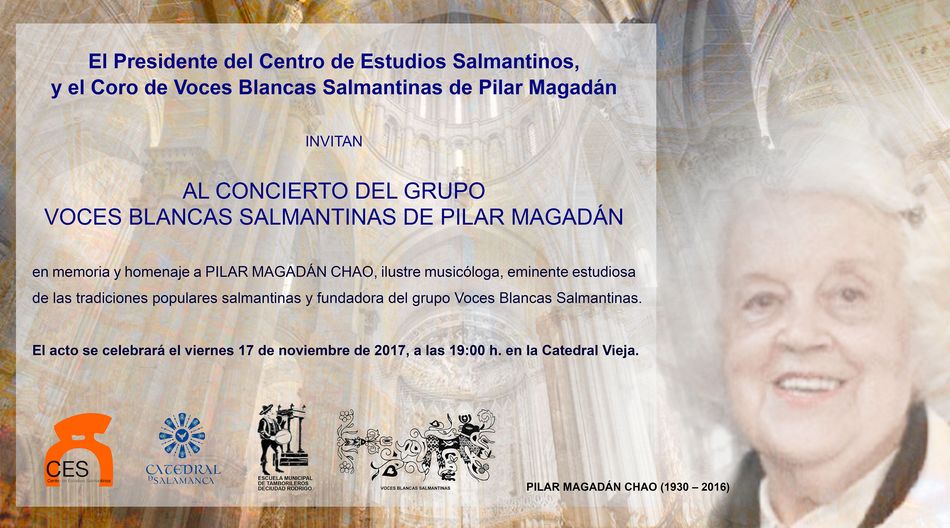Foto 2 - Un recital del Coro Voces Blancas rendirá homenaje a Pilar Magadán Chao