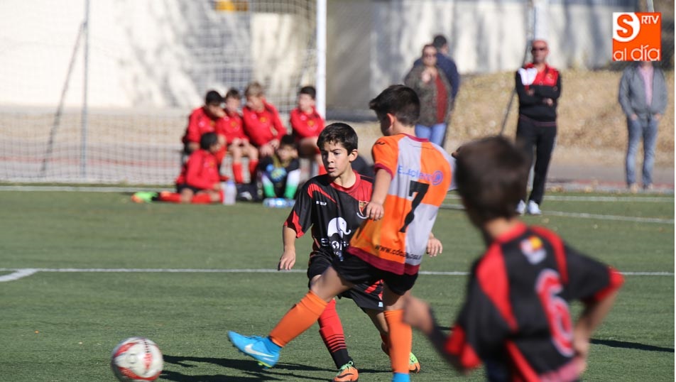 Partido entre el Carbajosa D y el Sporting Carbajosa B