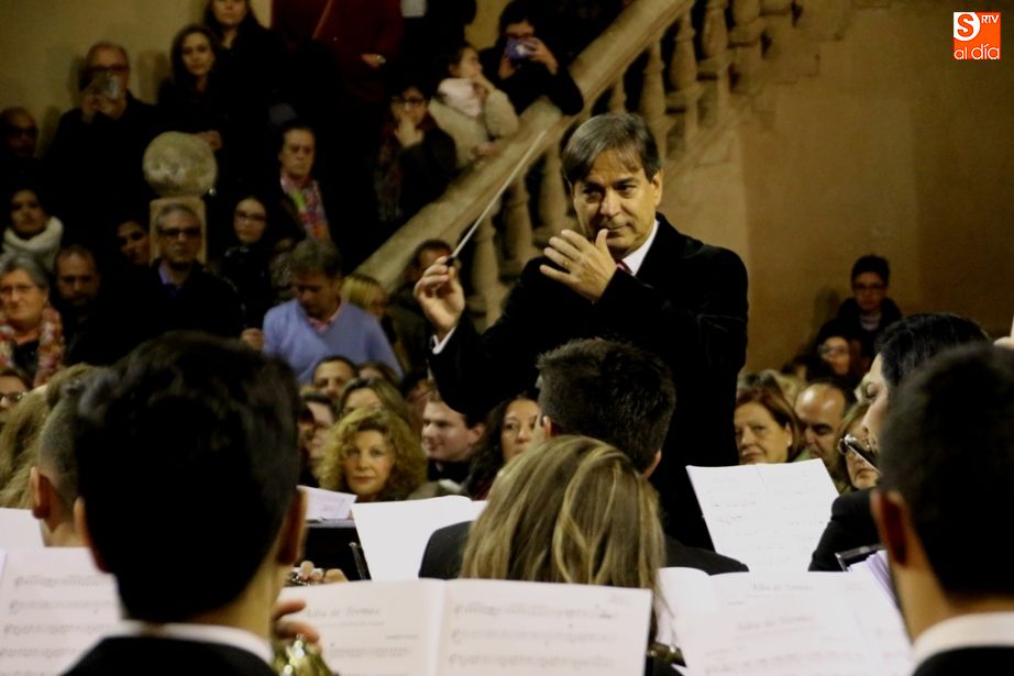 Joaquín Gericó dirigió su obra  ‘Alba de Tormes, Obertura para un festival de verano’