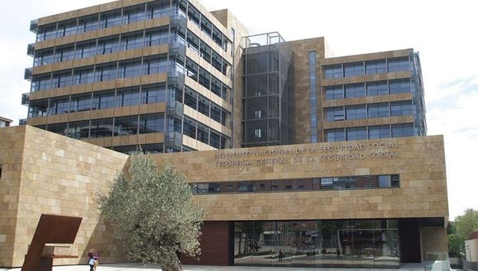 Edificio de la Seguridad Social.