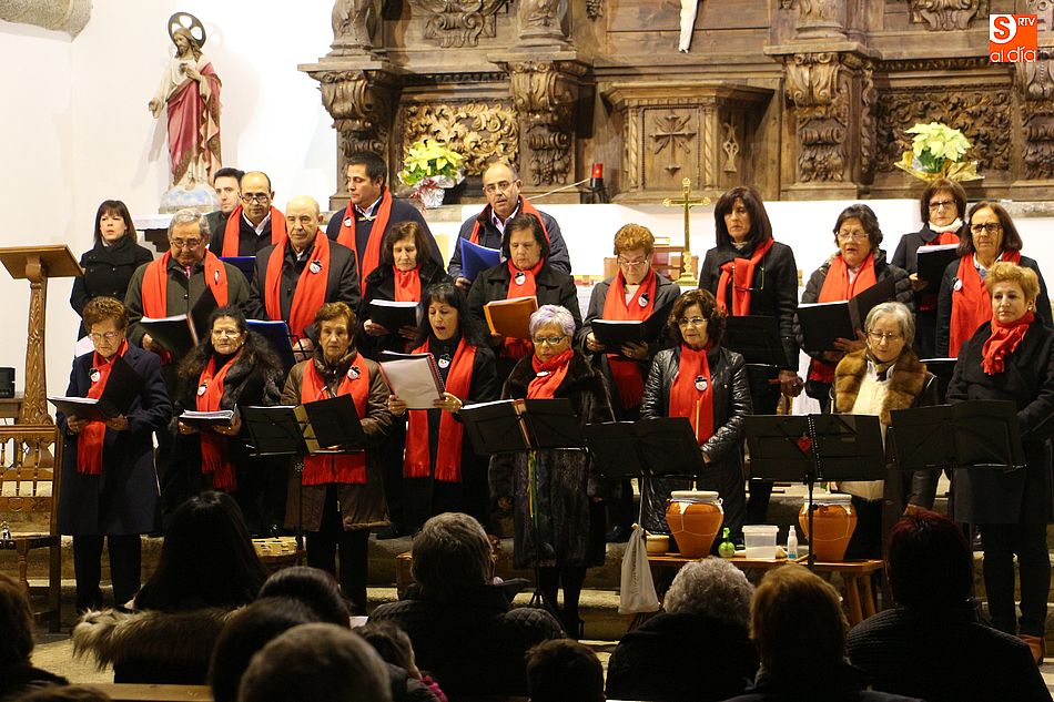 La parroquia de San Bartolomé volvió a ser escenario de un concierto del coro de Los Santos