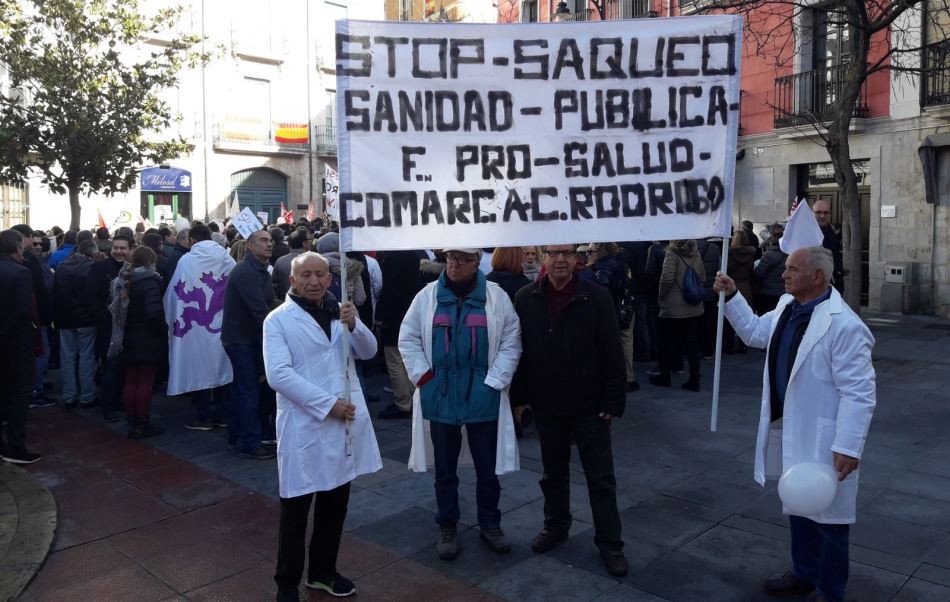 La Federación ProSalud participa en Valladolid en la gran manifestación por la Sanidad Pública  