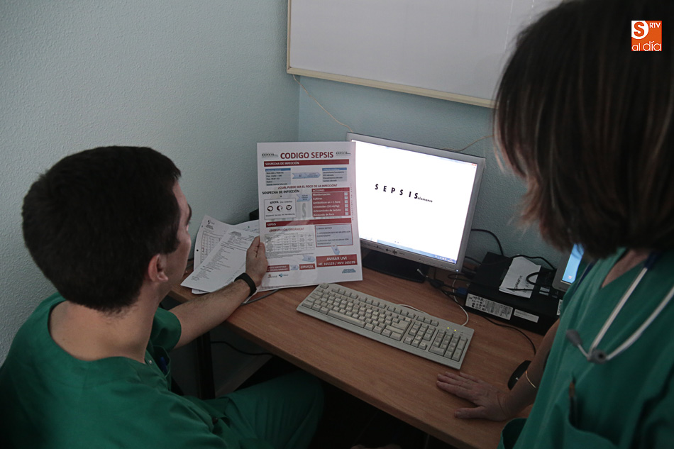 Salamanca se suma a los centros hospitalarios que han implantado el Código Sepsis. Fotos: Alejandro López