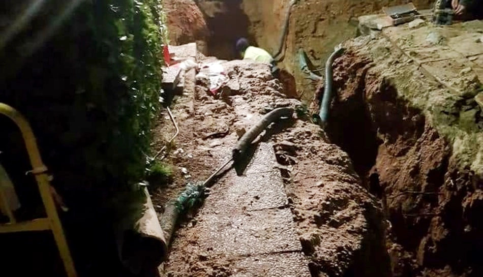 Foto 2 - Tensi&oacute;n vecinal en Los Cisnes y El Encinar por las obras de renovaci&oacute;n de redes