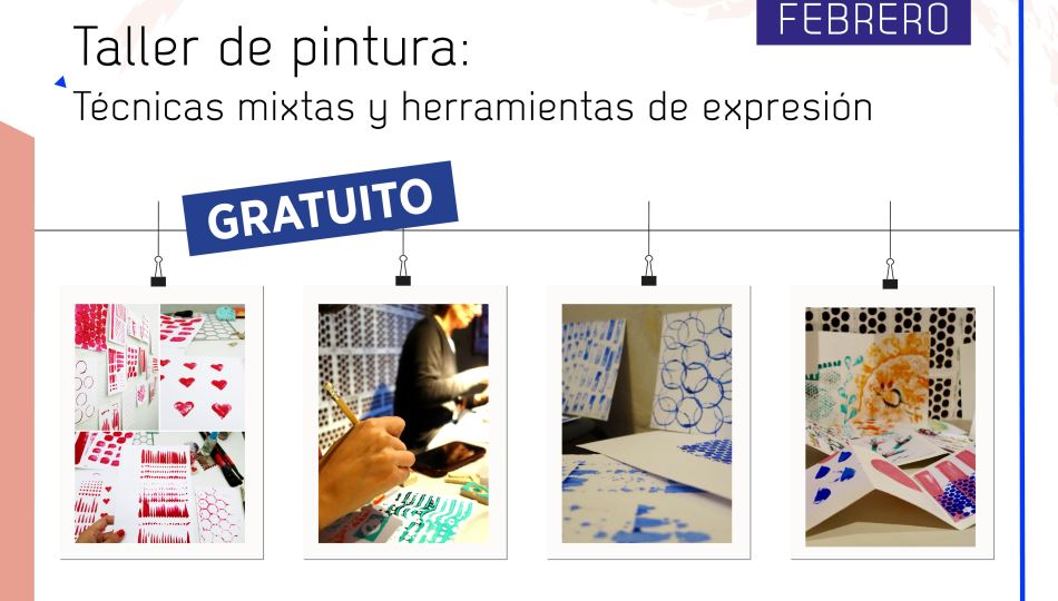 Virginia Rivas imparte un taller de pintura sobre ‘Técnicas mixtas y herramientas de...