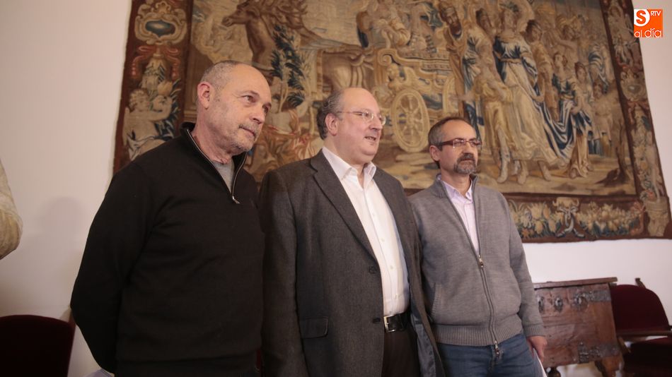 Alberto Martín Expósito, Enrique Cabero y Luis Barrio. Foto: Alejandro López
