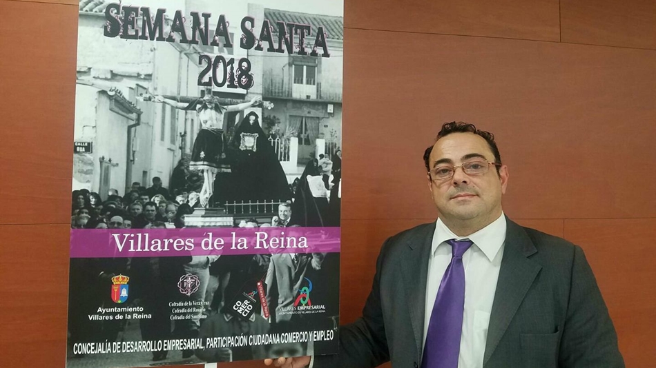 Cartel de la Semana Santa 2018 de Villares de la Reina.