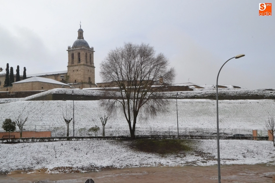 Foto 11 - Ciudad Rodrigo amanece con una espectacular y sorpresiva nevada  