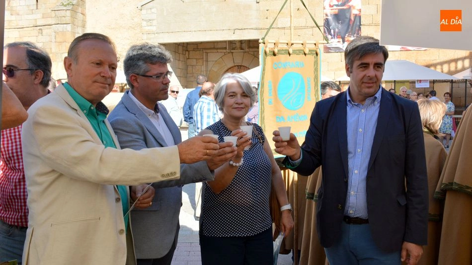 Foto 3 - Saucelle apuesta por la almendra como producto aut&oacute;ctono de referencia en una concurrida feria&nbsp;