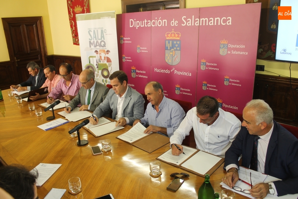 La Diputación rubrica su apoyo a las asociaciones ganaderas de referencia en Salamaq