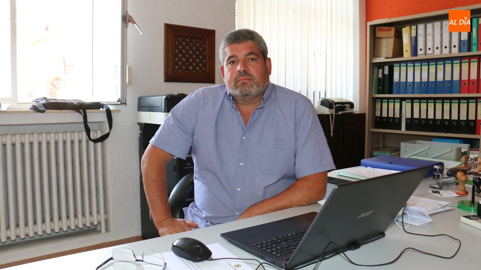 Jorge Rodríguez, alcalde de Villavieja de Yeltes / CORRAL