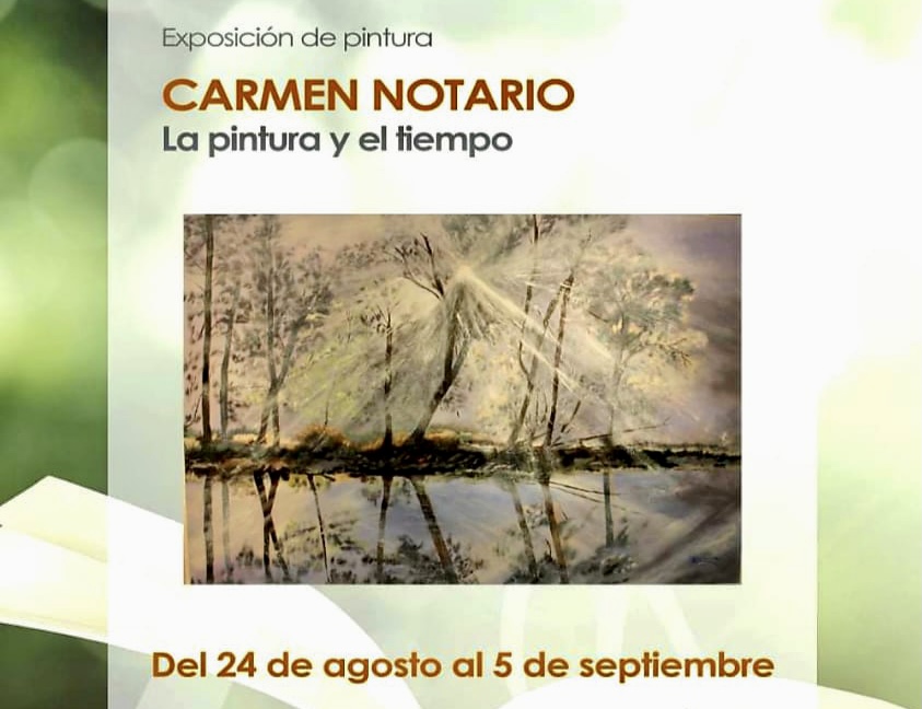 Foto 1 - Las pinturas de la artista peñarandina Carmen Notario llegan a Las Navas del Marqués a través de ...