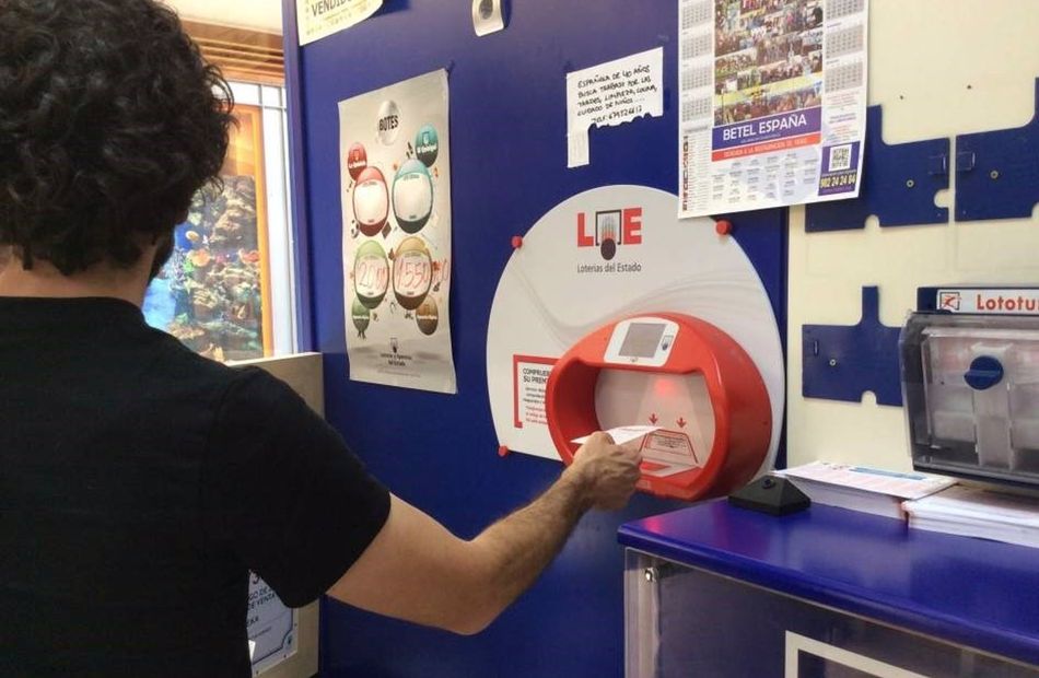Imagen de archivo de una administración de lotería