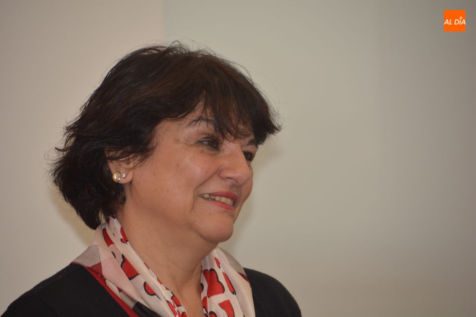 Soledad Murillo en una imagen de archivo en Salamanca