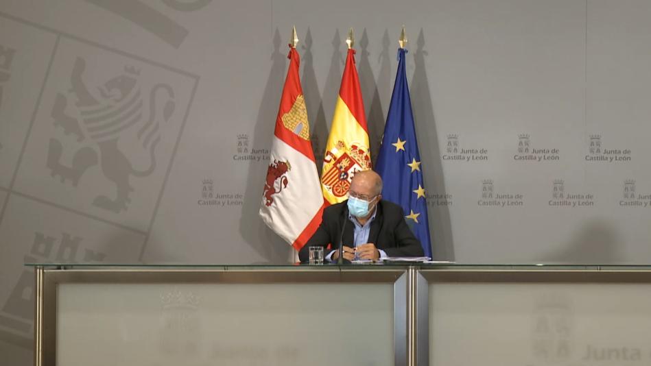 Francisco Igea durante la rueda de prensa posterior al Consejo de Gobierno de este jueves