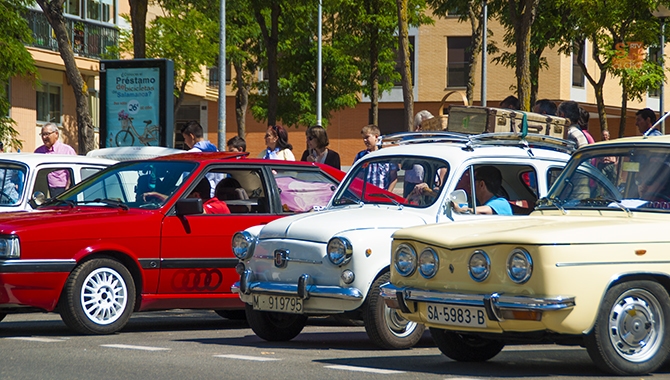 Salamanca cuenta con más de 15.000 coches con 30 o más años de antigüedad