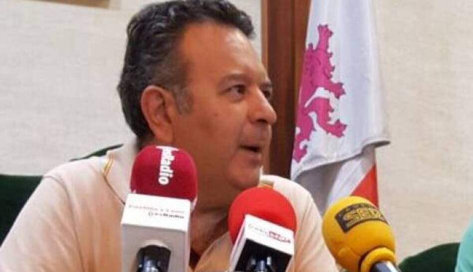 Raúl Hernández López, en una imagen de archivo en el Ayuntamiento de Béjar