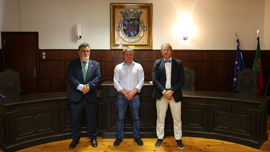 Ángel Espina (USAL), António Soares (PENAMACOR) y Carlos Montes (IIACYL)