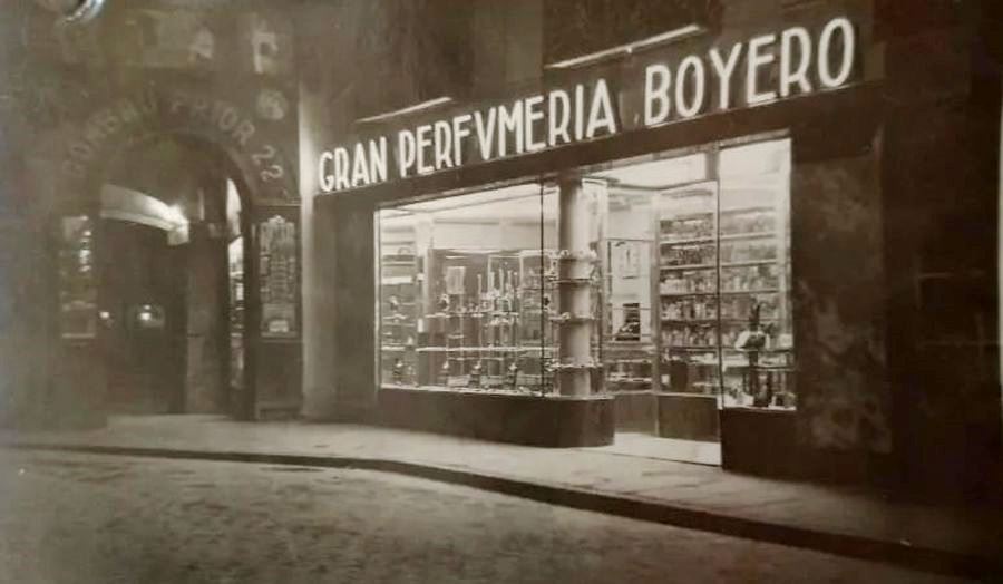 La antigua Perfumería Boyero, en el centro de Salamanca