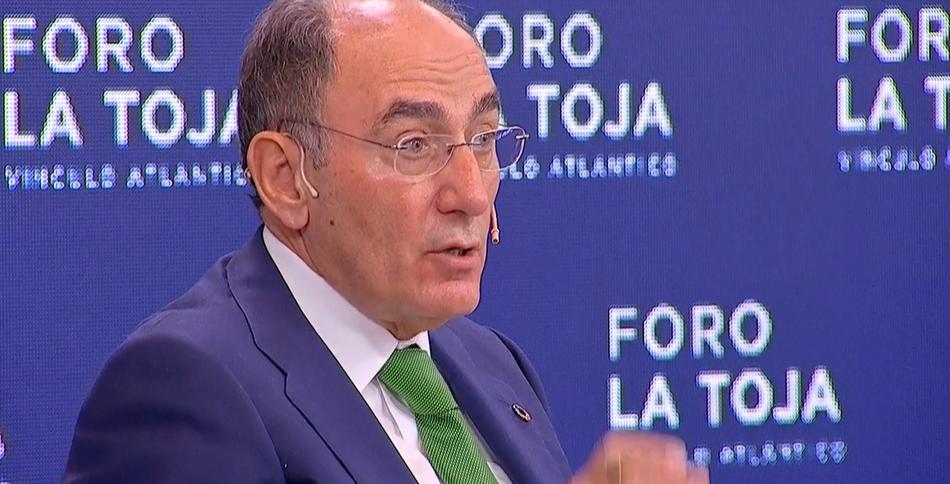 Ignacio Galán, presidente de Iberdrola, en el Foro La Toja 2021