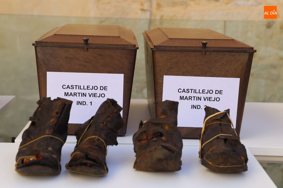 Foto 4 - Emotiva entrega de los restos de siete personas exhumados en el municipio salmantino Castillejo de San Martín Viejo