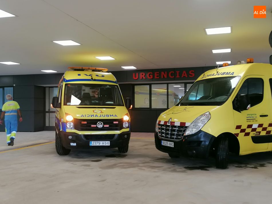 Imagen del nuevo Hospital Universitario de Salamanca, donde ya se encuentran los pacientes con Covid-19