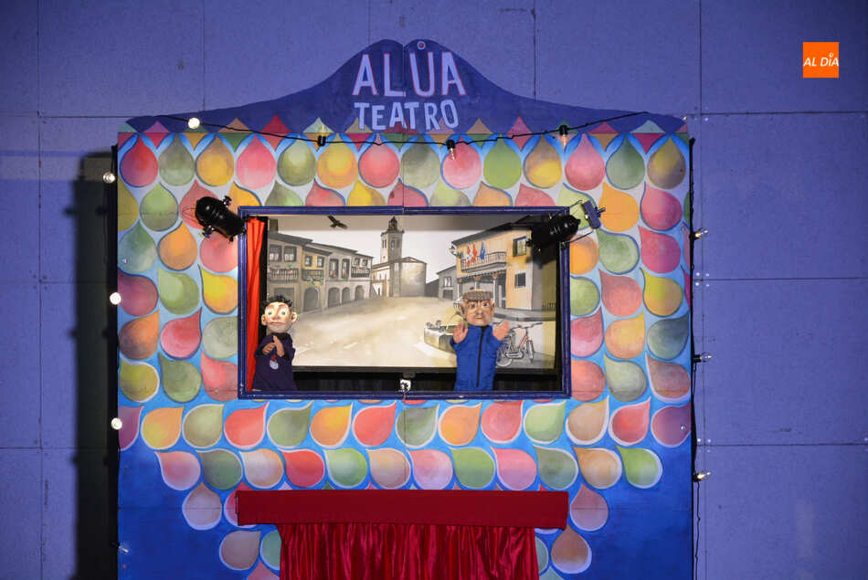 La obra ‘No es el fin del huerto de Fermín’ llegaba este martes festivo a Villoria. Archivo
