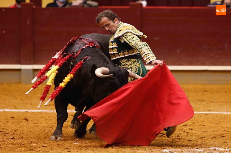 Foto 3 - José Garrido indulta un toro de Domingo Hernández en la corrida concurso de Alba de Tormes