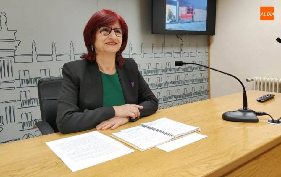 Carmen Díez, concejal de Podemos en el Ayuntamiento de Salamanca