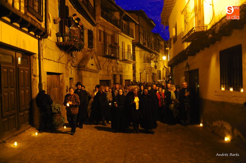 Mogarraz celebra su Noche de las Almas Blancas el 1 de noviembre