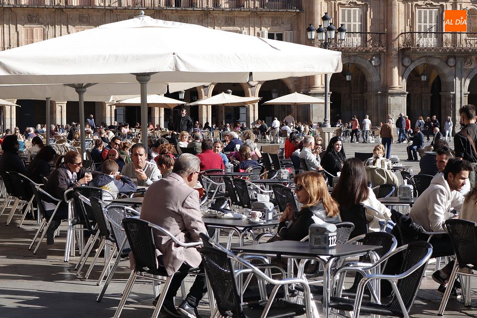 El sector hostelero es uno de los que marcará la recuperación económica de Salamanca. Foto de archivo