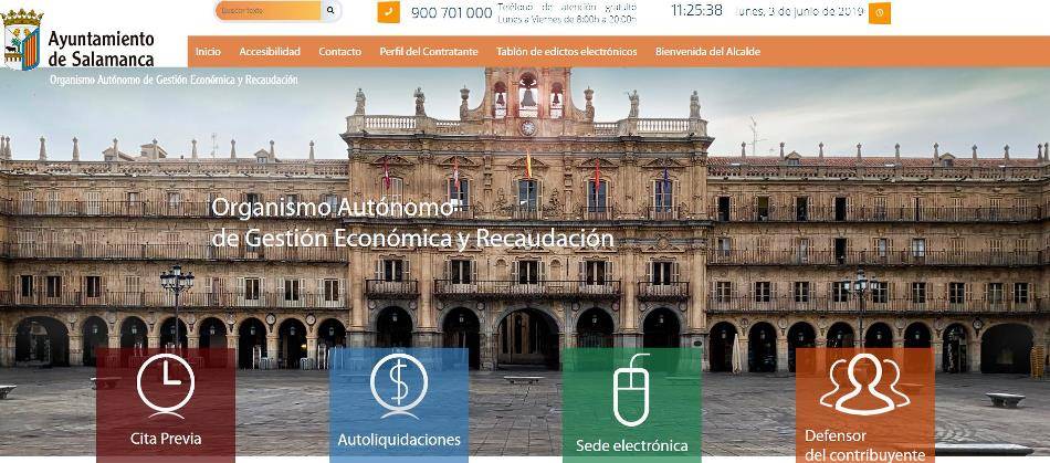 Foto 1 - El Ayuntamiento de Salamanca duplica la emisión de certificados digitales
