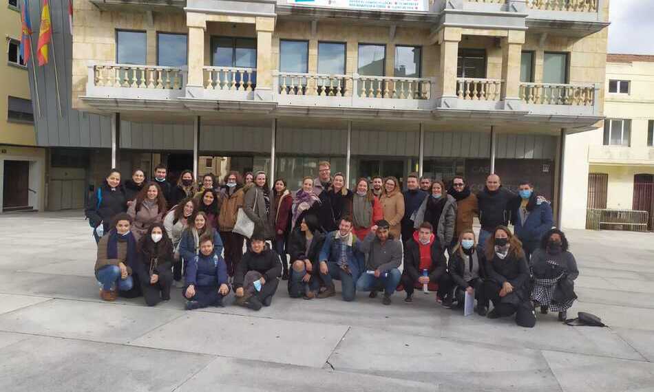 Visita de un grupo de 35 alumnos de máster de la Universidad de Salamanca