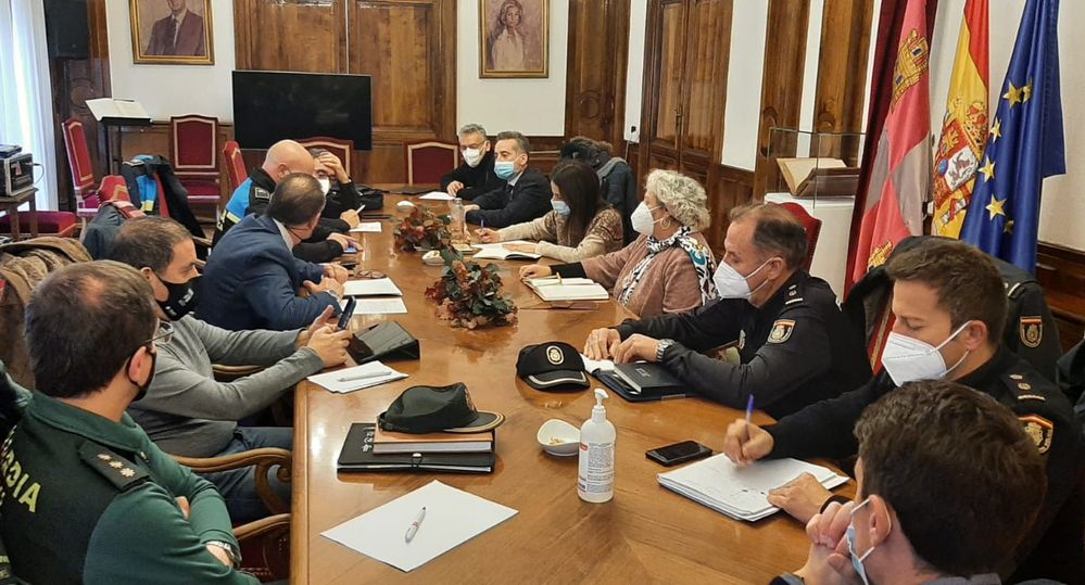 Reunión de la Junta Local de Seguridad de Salamanca