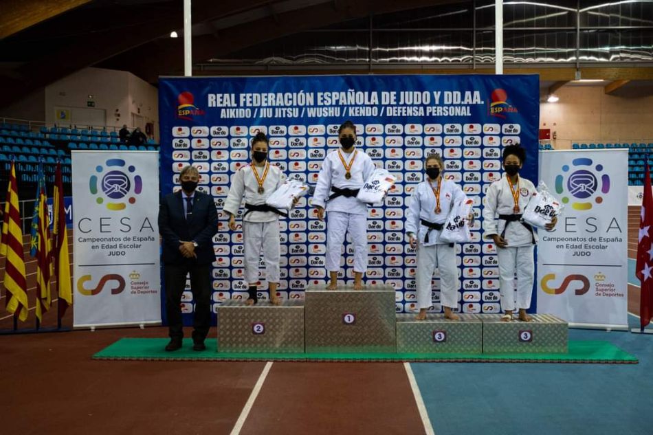 Foto 3 - La salmantina Andrea Rodríguez, bronce en el nacional de judo cadete
