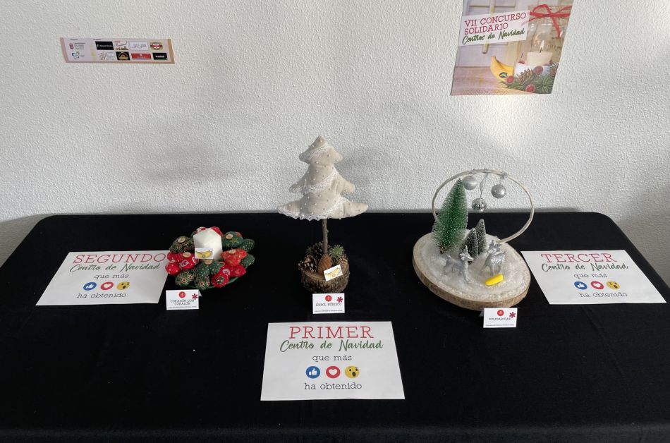 Foto 1 - 'Árbol nórdico', de Magdalena Gómez, ganador del VII Concurso Solidario de Centros de Navidad
