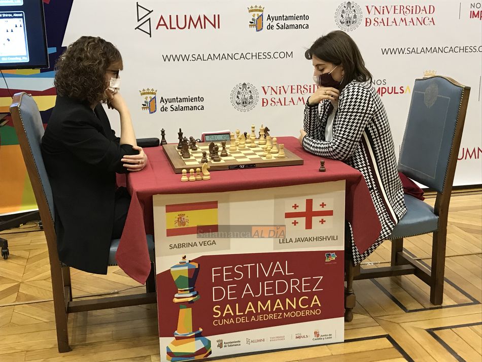 Foto 3 - Jaime Santos se proclama vencedor del Torneo Magistral del IV Festival ?Salamanca, cuna del ajedrez moderno?