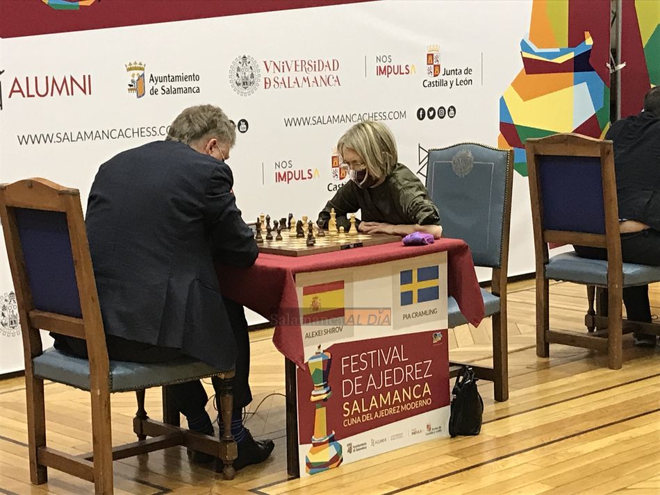 Foto 2 - Jaime Santos se proclama vencedor del Torneo Magistral del IV Festival ?Salamanca, cuna del ajedrez moderno?